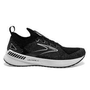 Brooks Levitate Stealthfit GTS 5 Black Shoes 1203601B090 Women's Size 7.5